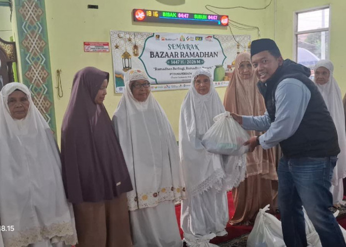 Bentuk Nyata Kepedulian, PT Pamapersada Nusantara Bagikan 400 Sembako dan Bantu 137 Anak Yatim-piatu 