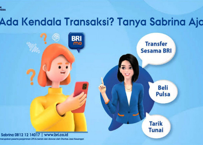 Produk Bank Rakyat Indonesia, Begini Langkah-langkah Pakai Asisten Virtual BRI Sabrina