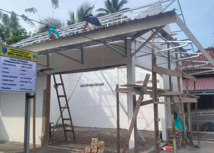 Mantap Nih, Pembangunan Desa Sirah Pulau Menuju Desa Mandiri 