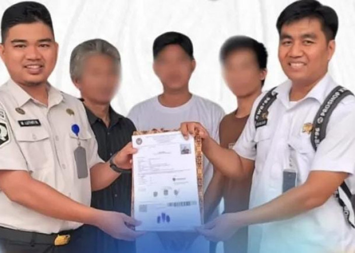 Bapas Terima Tiga Klien Pembebasan Bersyarat dari Lapas Lahat