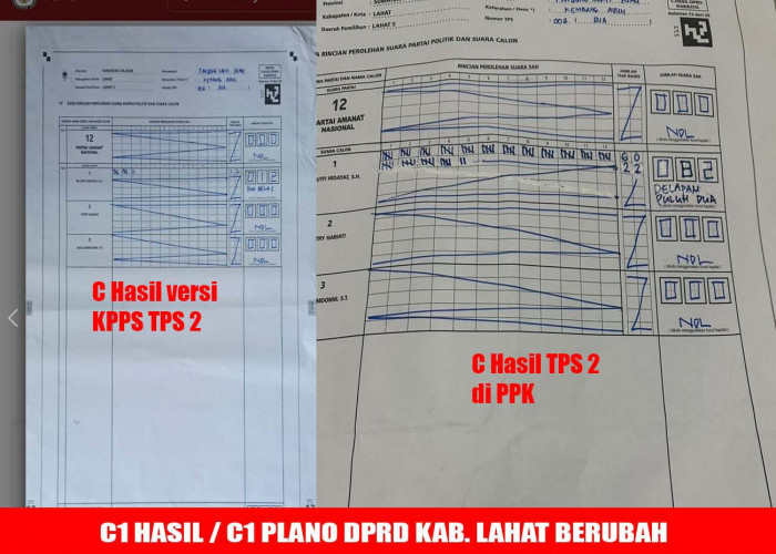 Pengakuan Ketua KPPS TPS 2 Kembang Ayun Terkait Isi C Hasil Berubah di Rapat Pleno PPK Tanjung Sakti Pumu