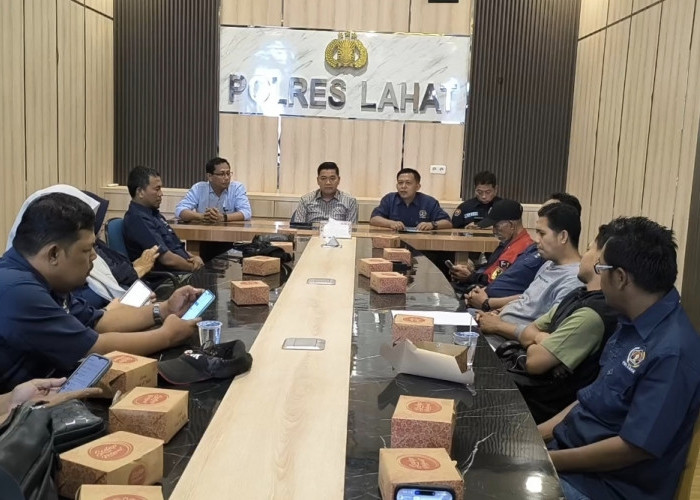 Respon Penganiayaan Jurnalis di Mapolda Sumsel, PWI  Sampaikan Pernyataan Sikap Ke Mapolresta Lahat