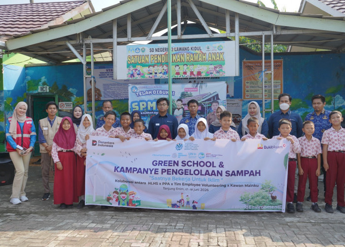 Sasar Generasi Muda, PTBA Edukasi Siswa SD Lewat Green School