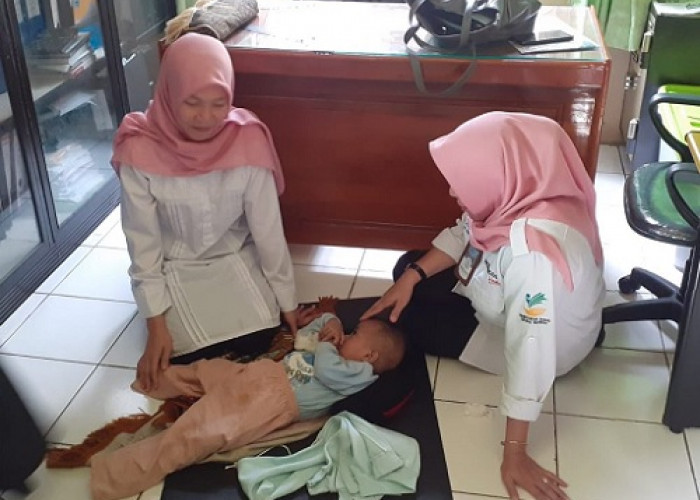 Perempuan ini Lemas Tiba di Lahat, dari Muara Enim Hendak ke Tangerang
