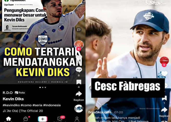 Kabar Terbaru Kevin Diks, Gabung Como FC, Cesc Fabregas, Pemain Keturunan, Kualifikasi Piala Dunia 2026