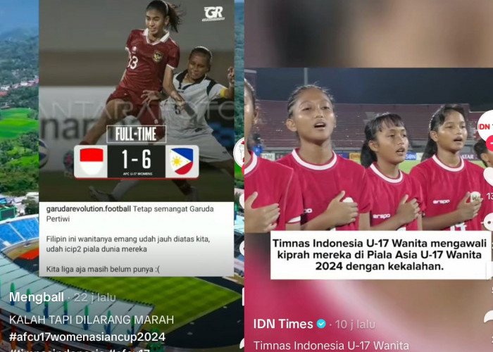 Inilah Statistik Hasil Pertandingan Timnas Wanita U-17 Indonesia vs Filipina Piala Asia Wanita U-17 2024