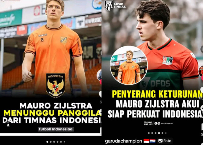 Bintang Sepak Bola Belanda Mauro Zijlstra, Gabung Timnas Indonesia, Erick Thohir, Kualifikasi Piala Dunia 2026