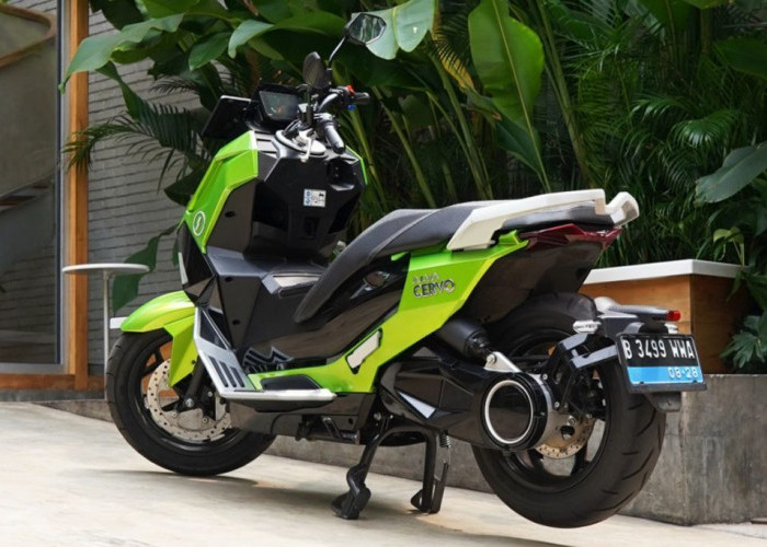 Melihat Motor Listrik Super Ngebut Polytron T-Rex, Capai 120 KM