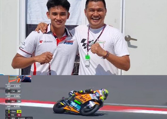 Manager Kiagus Firdaus, Pemuda asal Pagaralam ini Sukses Membawa Mario Aji ke Moto2 Grand Prix (GP)