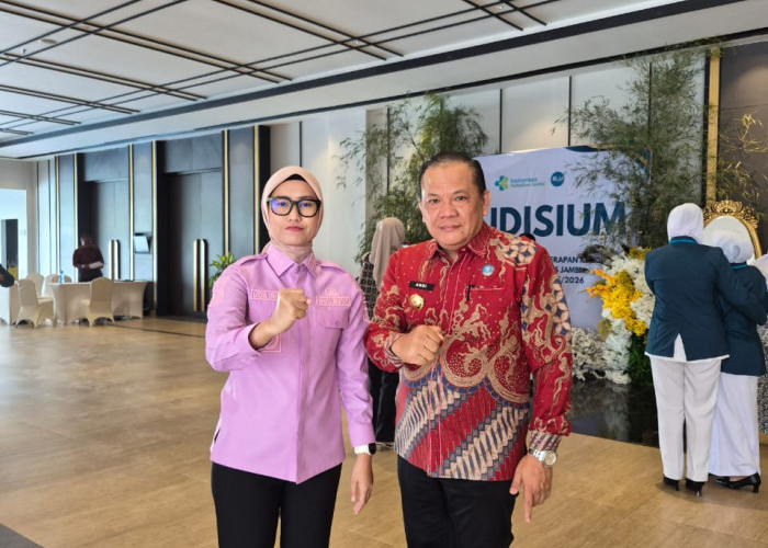 Dukung Peningkatan SDM Kesehatan, Kepala BNNK Empat Lawang Hadiri Yudisium di Lahat