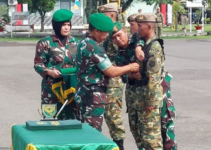 ﻿Pimpin Upacara Penutupan KOMCAD TNI, Brigjen TNI Bayu : Bela Negara Tanggung Jawab Bersama 