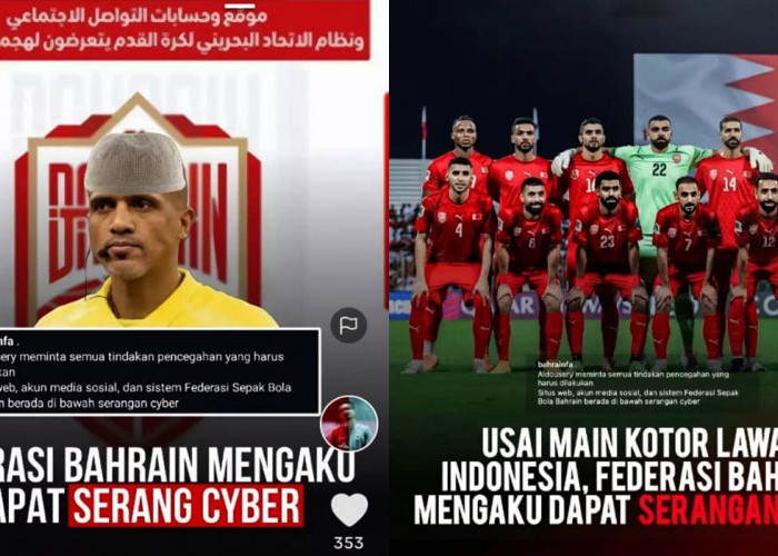 Bahrain Tuduh Indonesia, Cyber Serang Federasi Sepak Bola, Kualifikasi Piala Dunia 2026