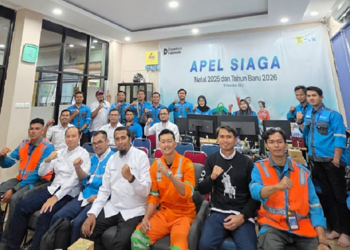 Jumlah Tim Relawan PLN (Persero) UP3 Lahat Berangkat ke Aceh Bantu Percepatan Pemulihan Listrik