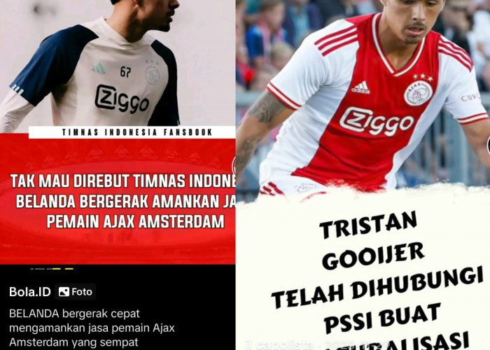 Belanda Indonesia Rebutan Tristan Gooijer, Pemain AFC Ajax Berdarah Maluku-Belanda, Kualifikasi Piala Dunia