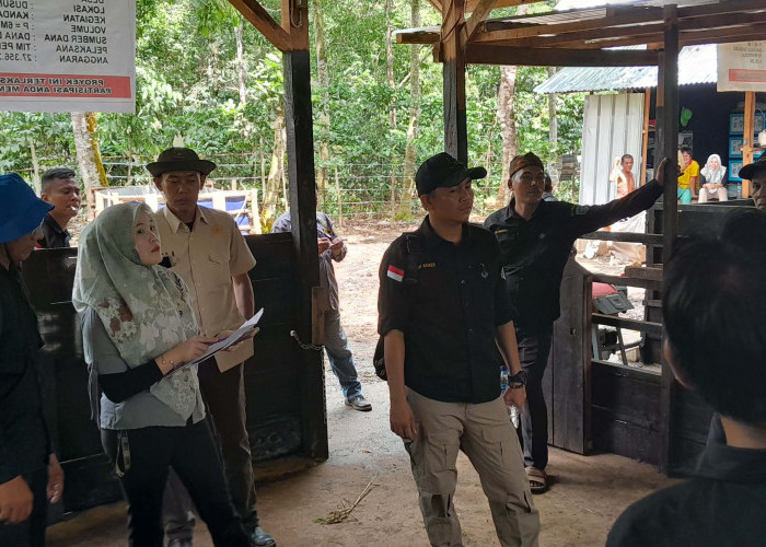 Desa Prabu Menang Giliran di Kunjungi Tim Kecamatan Merapi Timur