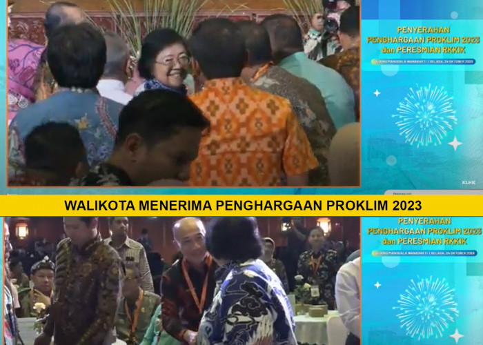Daftar Walikota se Indonesia Terima Penghargaan Proklim 2023 dari Kementerian Lingkungan Hidup dan Kehutanan