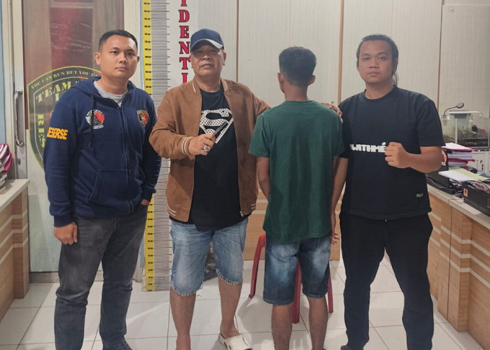 Polres Lahat Tangkap Pelaku Penganiayaan di Cafe Desa Beringin Jaya Kikim Selatan