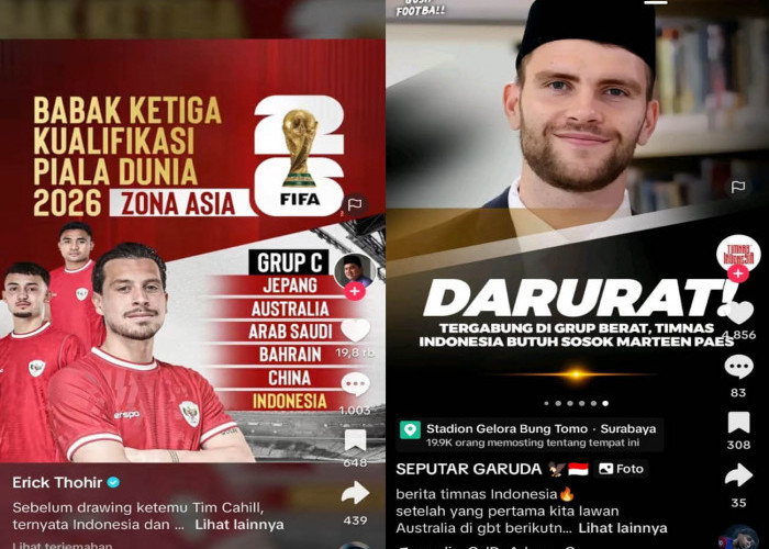 Maarten Paes Gabung Timnas Indonesia, Timnas Masuk Grup Neraka, Hasil Drawing Kualifikasi Piala Dunia 2026
