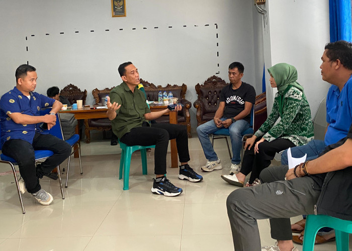 Wakil Bupati Lahat Terpilih Widia Ningsih Kunjungi Sekretariat KONI Kabupaten Lahat