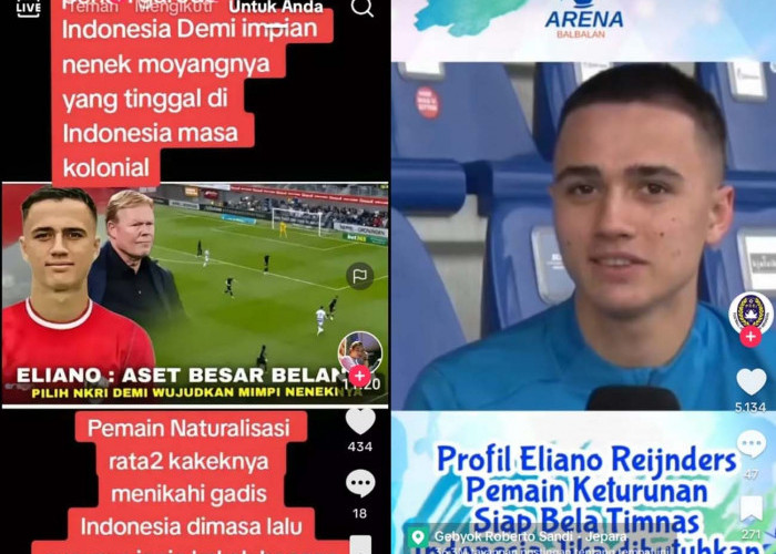 Aset Besar Belanda Pilih Indonesia, Eliano Reijnders, Pemain Keturunan, Kualifikasi Piala Dunia 2026