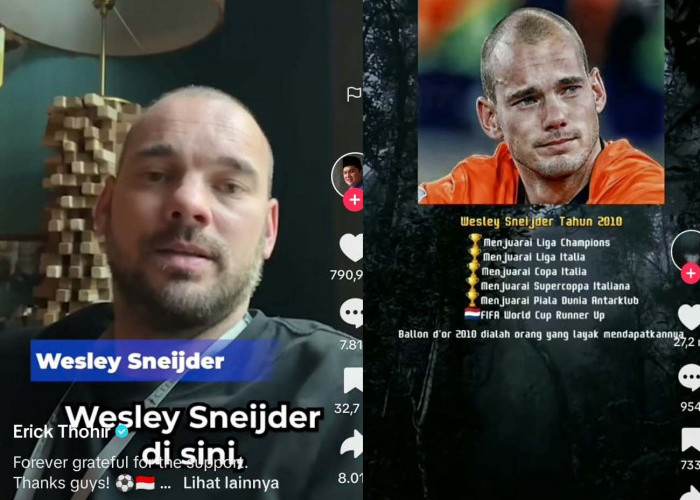 Pemain Bintang Belanda Jadi Pelatih Indonesia, Wesley Sneijder, Inter Milan, Kualifikasi Piala Dunia 2026