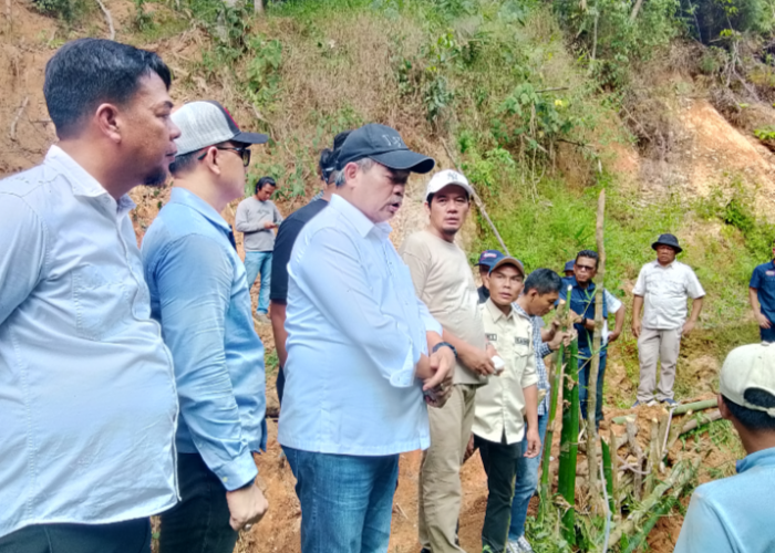 Tinjau Irigasi di Sukabumi, Bursah Zarnubi Targetkan Perbaikan Mulai Dianggarkan 2027-2028