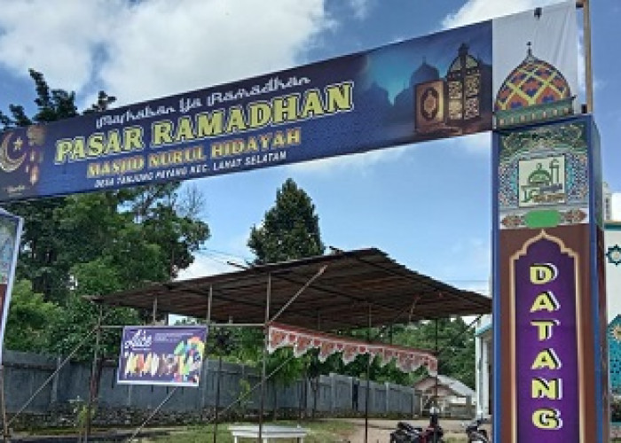 Sore ini, Panitia akan Undi Kupon Lapak Pasar Ramadhan