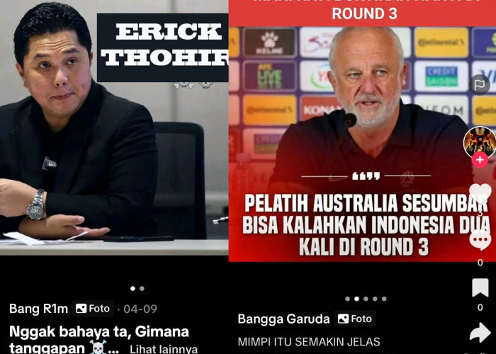Graham Arnold Siap Ladeni Erick Thohir, Indonesia vs Australia, Buktikan, Kualifikasi Piala Dunia 2026