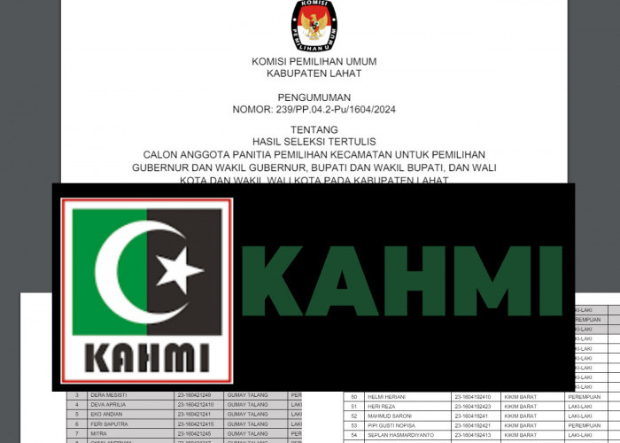 Ketua MD KAHMI Lahat Dorong KPU Lahat Rekrutmen PPK, PPS, KPPS Pilkada Lahat 2024 Jujur dan Sesuai Prosedur