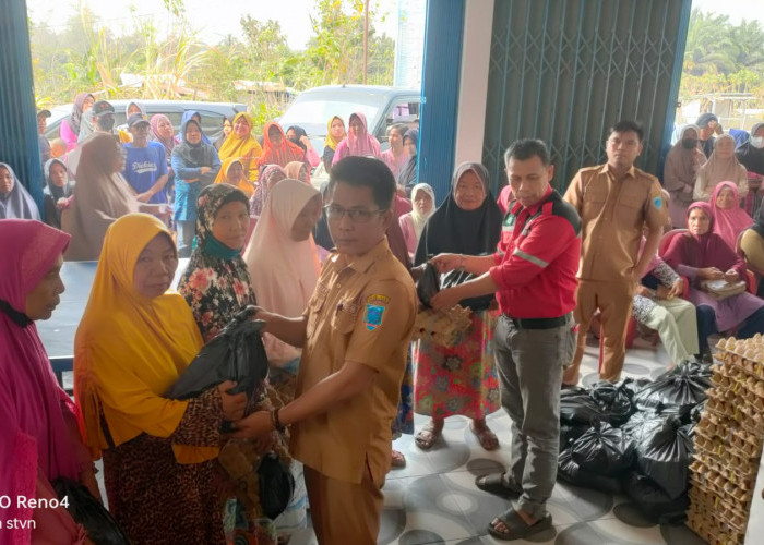 PT Budi Gema Gempita Berbagi Sembako Kepada Warga di Tiga Desa