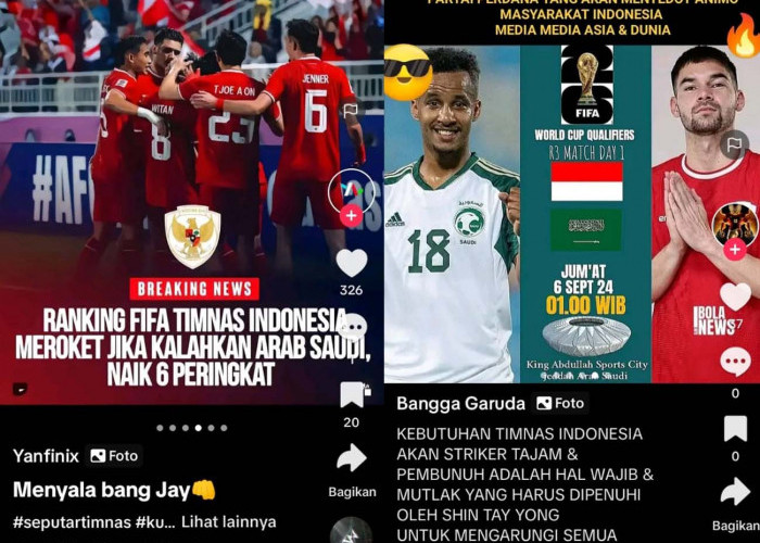 Indonesia Kejar Ranking FIFA, Arab Saudi Tanggung Malu, Pemain Keturunan, Kualifikasi Piala Dunia 2026