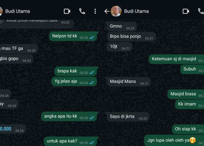 Lagi Tidur, Terbangun Dapat Telepon Budi Utama Ternyata Penipuan Modus Pinjam Uang Lewat GoPay