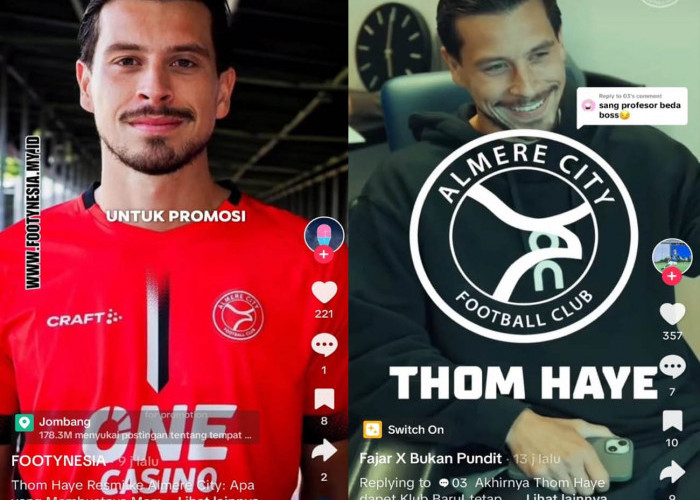 Keuntungan Thom Haye Gabung Almere City, Masuk Tim Utama, Kualifikasi Piala Dunia 2026