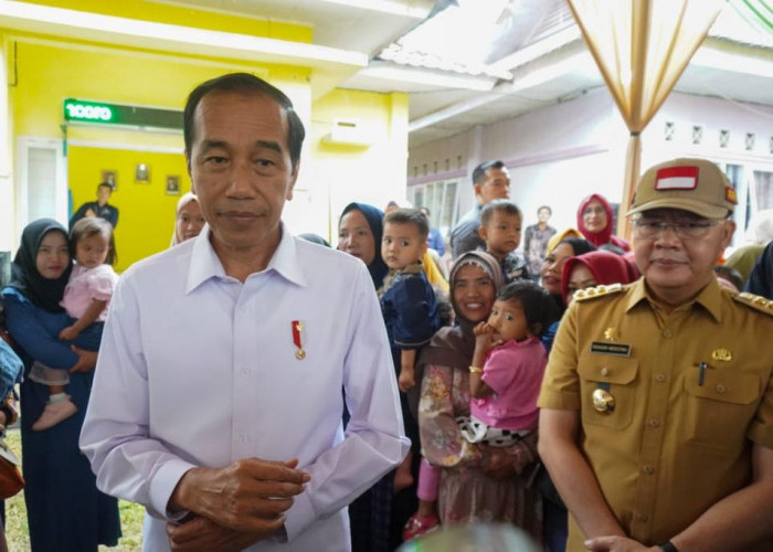 Presiden RI Joko Widodo Mengapresiasi Kemajuan Penurunan Prevalensi Stunting di Provinsi Bengkulu