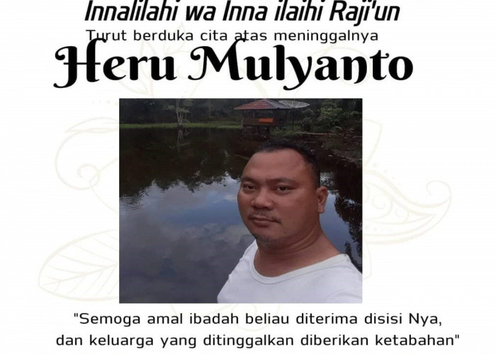 Kabar Duka, Heru Mulyanto Ketua MD KAHMI Lahat Berpulang ke Rahmatullah