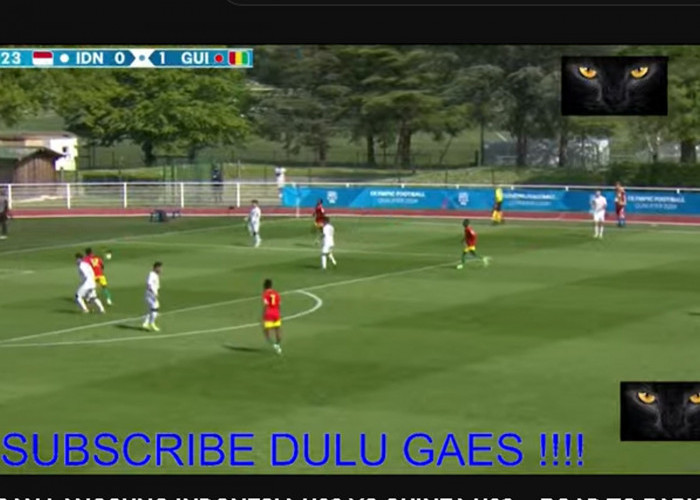 Inilah Link Live Nonton Indonesia vs Guinea Play Off Olimpiade Paris 2024