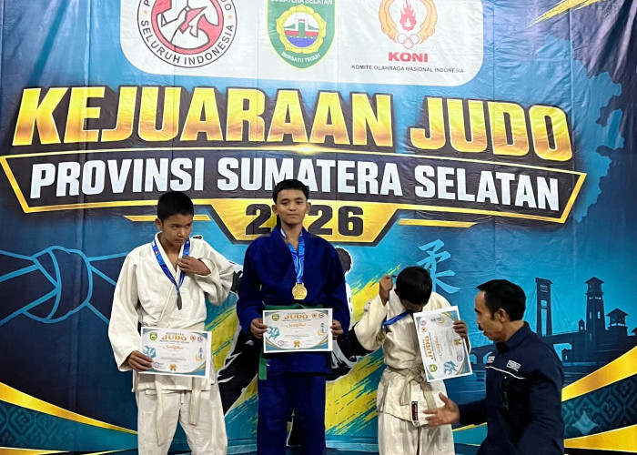Mantap! Siswa SMP Negeri 6 Sabet Medali Emas di Kejuaraan Judo Provinsi Sumsel 2026