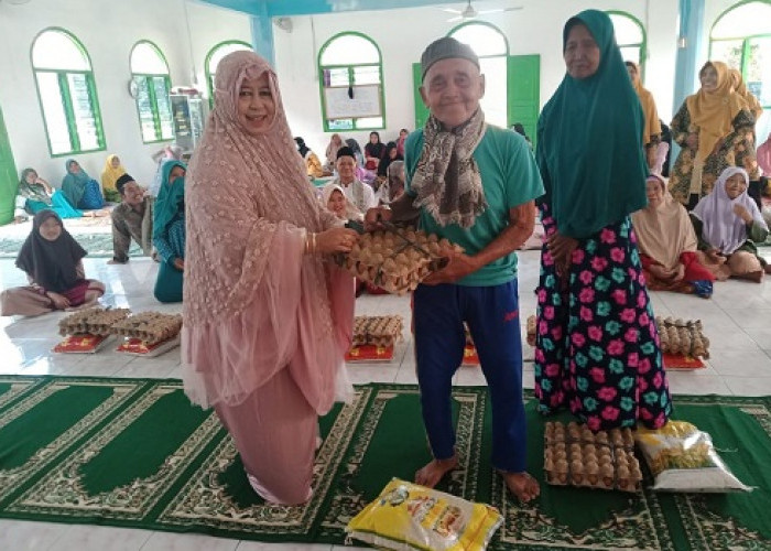 Rihlah Ramadan, PDM dan PDA Kabupaten Lahat Kunjungi Desa ini