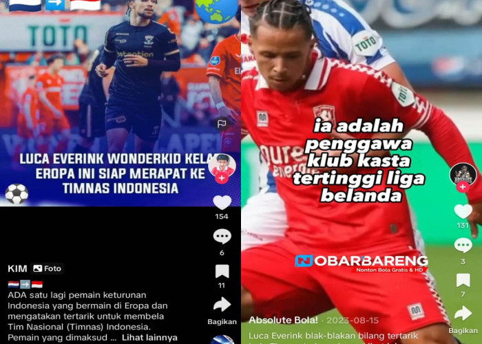 Luca Everink Minta Panggil PSSI, Pemain Keturunan Indonesia, Erick Thohir, Kualifikasi Piala Dunia 2026