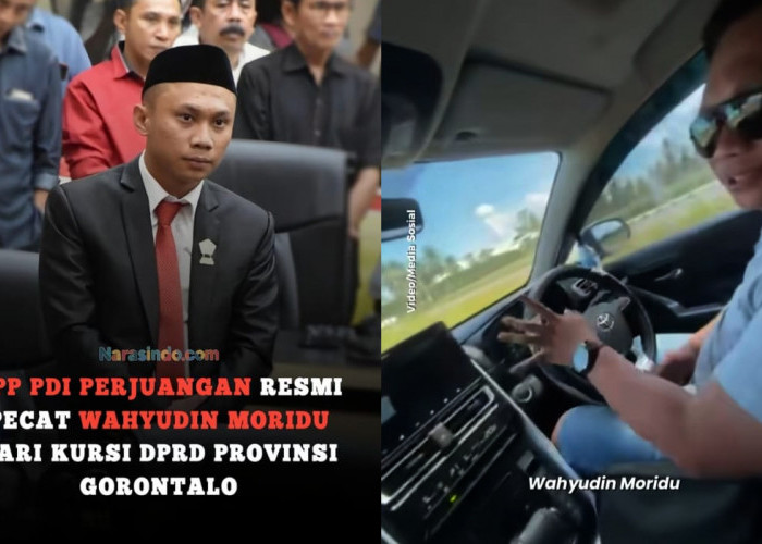 Rasakan!, Wahyudin Moridu Kena Pecat PDI Perjuangan, Anggota DPRD Bawa Wanita, Biar Negara Semakin Miskin