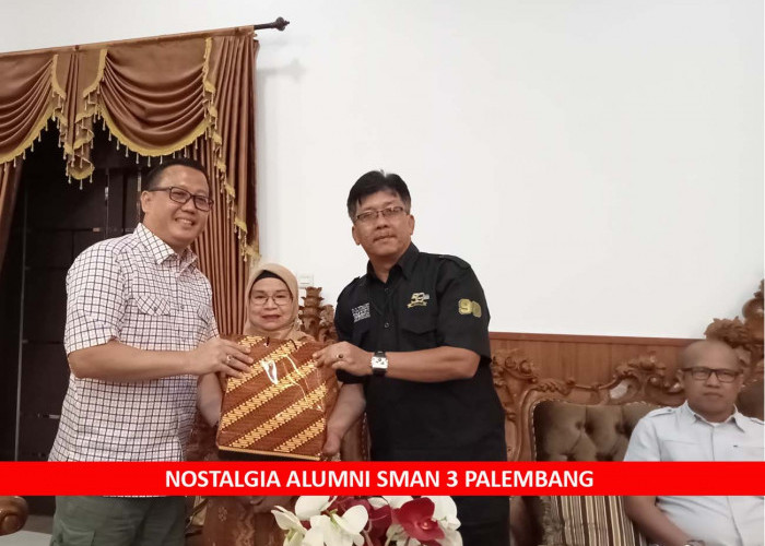 Nostalgia Alumni SMAN 3 Palembang di Pendopoan Rumdin Bupati Lahat, Pj Bupati Muhammad Farid Sampaikan ini