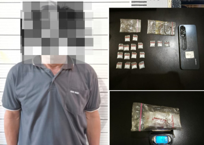 Polres Lahat Ungkap Kasus Narkotika, Sita 17 Paket Sabu di Merapi Barat