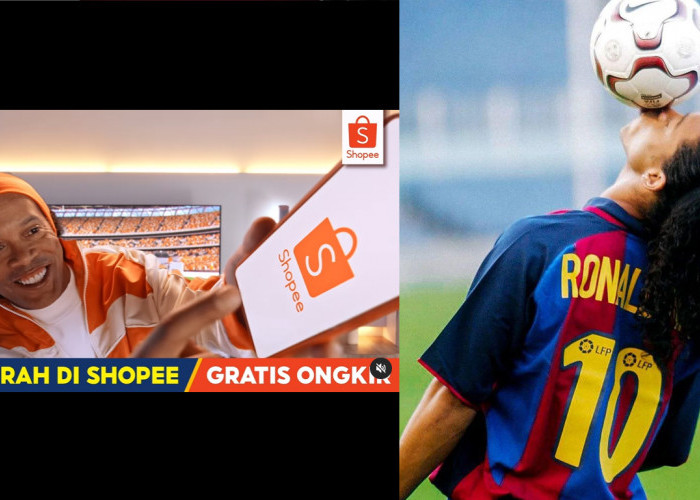 Ronaldinho Tampil di Iklan Shopee, Selebrasi Samba Ikoniknya Bikin Nostalgia