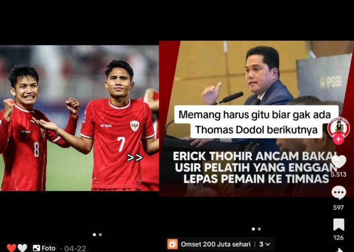 Permintaan Ketua PSSI Erick Thohir, Pelatih Lepas Pemain Gabung Timnas Indonesia, Kualifikasi Piala Dunia 2026
