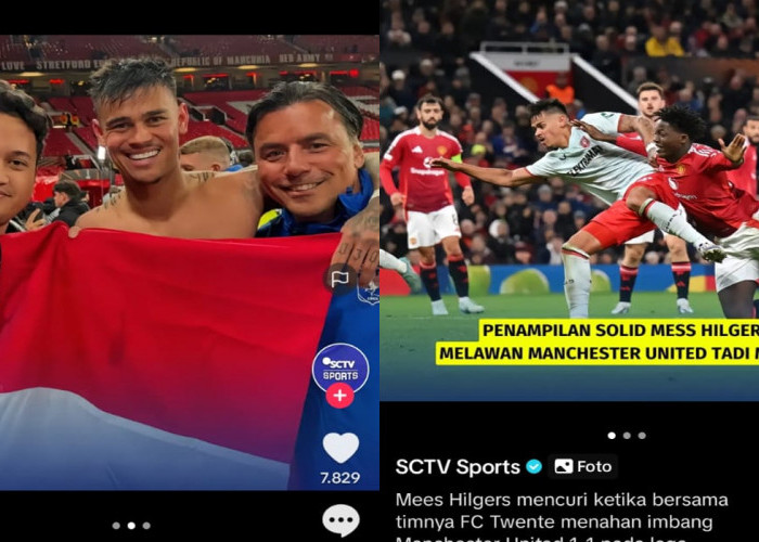 Mees Hilgers Menyala, Kibarkan Bendera Indonesia, FC Twente vs Manchester United, Kualifikasi Piala Dunia 2026