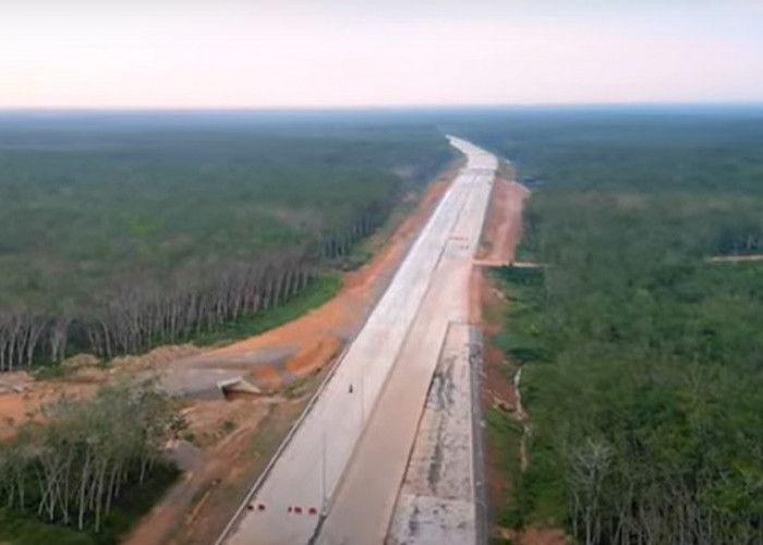 Pembangunan Jalan Tol Palembang-Betung Agustus Selesai
