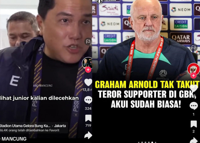 Indonesia Kalahkan Australia, Dendam Erick Thohir Terbalaskan, Graham Arnold, Kualifikasi Piala Dunia 2026