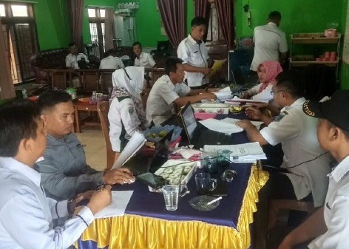Tim Monev Kecamatan Merapi Timur, Monitoring ke Desa Prabu Menang