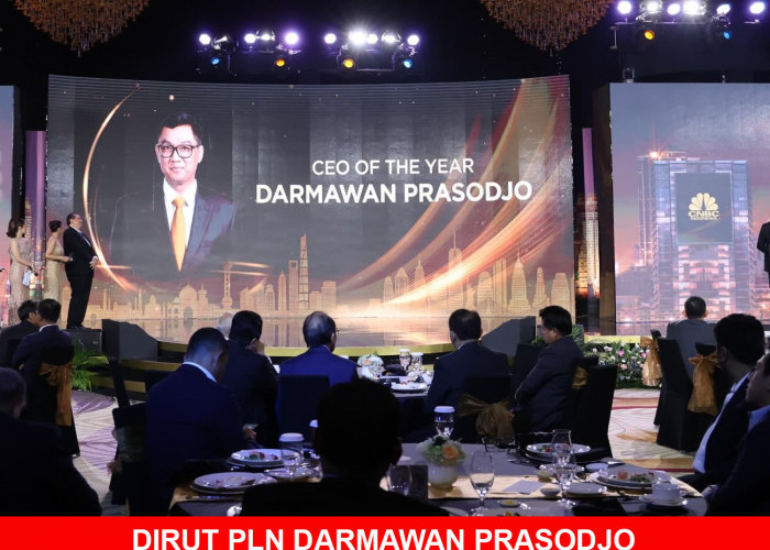 Dirut PLN Darmawan Prasodjo Kembali Dinobatkan Jadi CEO Of The Year