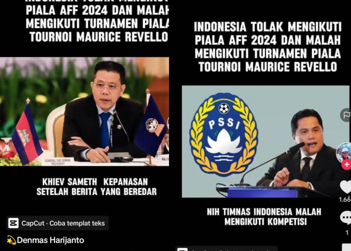 Indonesia Tolak Piala AFF, Presiden AFF Meradang, Erick Thohir Siapkan Pemain Muda, Kualifikasi Piala Dunia